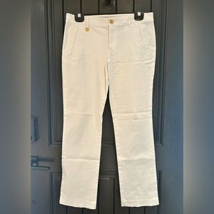 LAST CHANCE! 3/$50 Lauren Ralph Lauren Slim White Pants